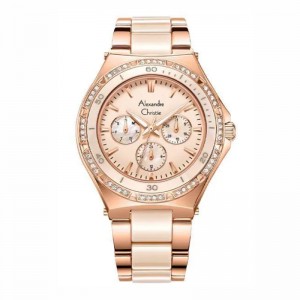 Alexandre Christie AC 2294 Rosegold Full Ceramic BFBRGMD